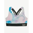 thumbnail image 4 of Justice Strappy Back Sports Bra for Girls with Butterfly Print, Sizes XS-XL, 4 of 6