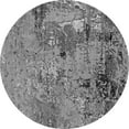 thumbnail image 1 of Ahgly Company Indoor Round Oriental Gray Industrial Area Rugs, 6' Round, 1 of 4