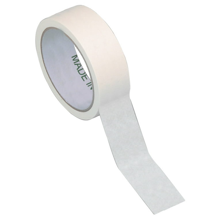 ZUARFY Painters Tape Painting Tape White Masking Tape Total Length 20  Meters Ideal for Car Painting Plating Package Sealing