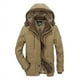 thumbnail image 1 of Abrigos para hombre, chaqueta acolchada de invierno, abrigo informal cálido, abrigo térmico grueso con capucha, abrigo vintage, 1 of 5