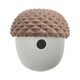thumbnail image 1 of Juguete masticable para perros, dispensador de golosinas, resistente a las mordeduras, pelota de golosinas interactiva. gris con gris claro, 1 of 9