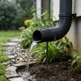 thumbnail image 7 of Rainwater Downspout Bracket - Heavy-Duty Galvanized Iron With Eco-Friendly Coating, Adjustable Size, Rust-Proof Anchor For Pipe Support, Easy Installation Black 10" Happy Day!, 7 of 7