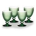 thumbnail image 2 of Villeroy & Boch Boston Colored Claret Green Set of 4, 2 of 2