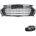 thumbnail image 5 of Genrics Front Bumper Upper Grille Assembly Replacement for 2018 2019 2020 Traverse LT 84344487, 5 of 7