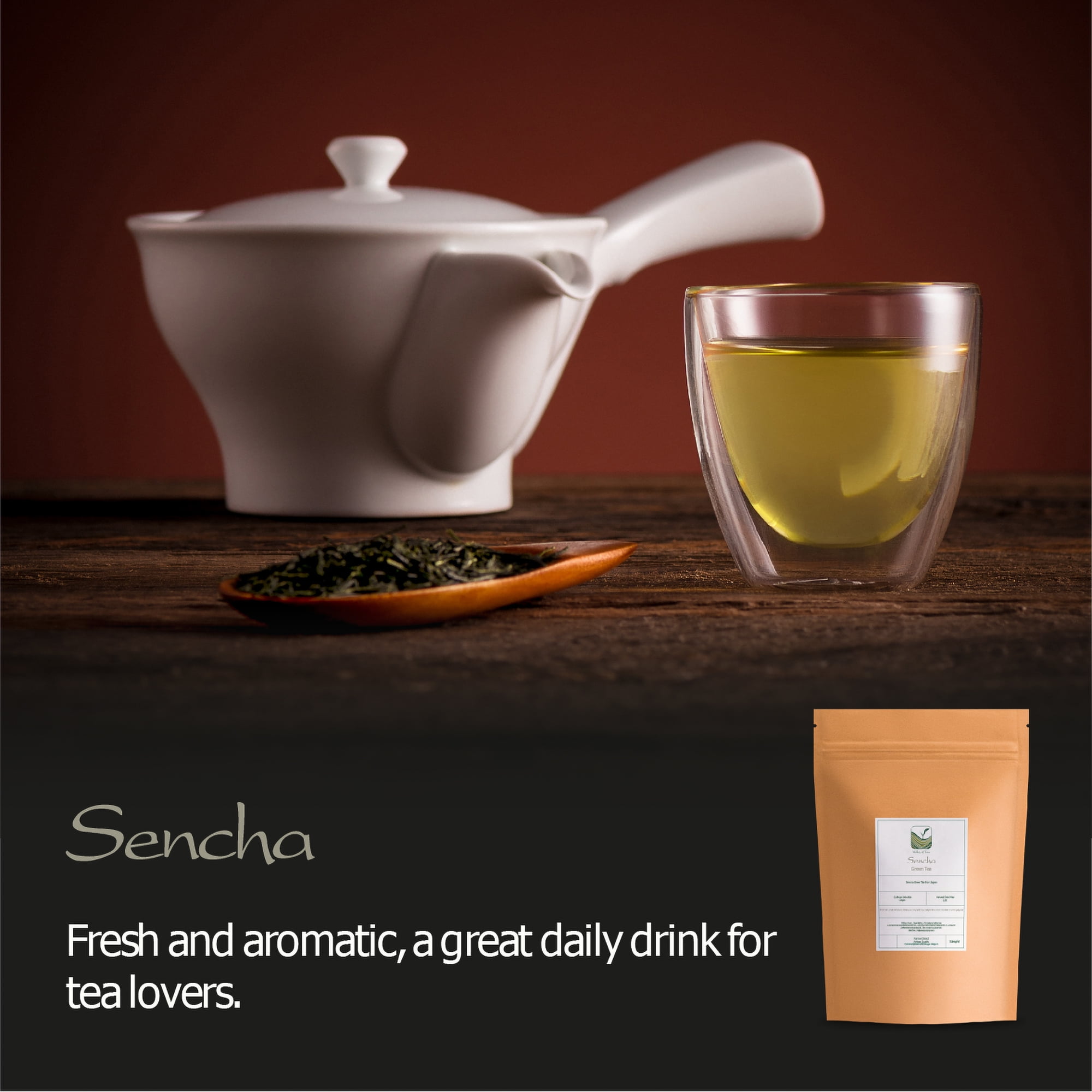 Sencha Green Tea From Japan - Also called Japanese Sen Cha 100g