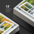 thumbnail image 4 of wall26 Canvas Print Wall Art Window View Rustic Autumn Fall Forest River Rapids Wilderness Nature Photography Realism Scenic Landscape Colorful Multicolor for Living Room, Bedroom, Office - 32"x, 4 of 5