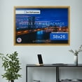 thumbnail image 5 of ArtToFrames 38x26 Inch - 97x66 CM Gold Puzzle Frame for 2000 piece Puzzles.1.28 Inch Custom Wood Puzzle Frames, Gold - Comes with Economy Acrylic, 5 of 7