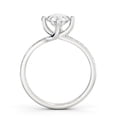 thumbnail image 3 of Ethan Jewel 1.9 Ct Round Cut 4-Prong Moissanite Solitaire Ring - 14K White Gold Plated Ring - Engagement Wedding Prong Setting Ring for Women's - Causal Daily Wear Ring For Women's - Gifts for Mom, 3 of 4