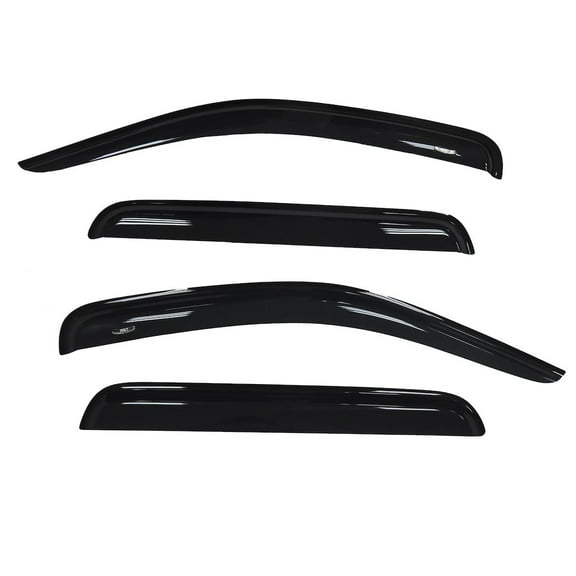 TrailFX 4407H TFX 4-PC Window Vents RAINGUARDS