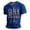 Royal Blue, variant on 9/11 25th Anniversary Tee for Men Never Forget 911 American Flag Short Sleeve V Neck Patriotic Memorial Shirt
