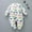 White, variant on Newborn Baby Girls Boys Fleece Lined Snowsuit Toddler Infant Plush Jumpsuit Romper Winter Fall Warm Coat Outfits 3-18Months