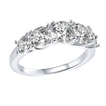 thumbnail image 2 of Anillo de banda de circón para mujer, elegante joyería decorativa con estilo para San Valentín 9, 2 of 9