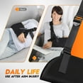 thumbnail image 6 of Arm Sling for Elbow Injury, Sling for Shoulder Injury for Man and Woman, Breathable and Lightweight Arm Slings Fit Left and Right, Adjustable Arm Sling Shoulder Immobilizer for Wrist Injury, 6 of 7