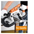 thumbnail image 3 of 1100W High-Quality Metal Cutting Saw Multi-Function Metal Band Saw Small Desktop Machine ,Easy to Use, 3 of 6