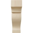thumbnail image 2 of Ekena Millwork 1 3/4"W x 3"D x 6"H Mini Dearborn Wood Corbel, Rubberwood, 2 of 4