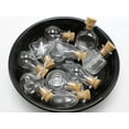 thumbnail image 5 of U8MO 10 Mini Empty Glass Bottle Vials Cork Pendants Wish Bottles 10 Style for Choice-G Star, 5 of 9