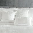 thumbnail image 2 of Turin 7 Piece Comforter Set Black King Riverbrook Home Turin Crinkled Velvet Comforter Collection Machine Wash, Spot Clean White King Adult, Teen &, 2 of 5