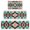 Colorful Geometric Triangle, variant on Brown Geometric Diamond Pattern Kitchen Rugs Sets Of 3,Kitchen Runner Rugs Non Skid Washable,Decorative Kitchen Floor Mats for Kitchen,Sink,Laundry,17"x30" 17"x47" 17"x59"