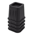 thumbnail image 3 of Extenseur de Meubles, 5 Pouces Caoutchouc Noir Friction Meubles Riser 4Pcs pour Canapé, 3 of 8