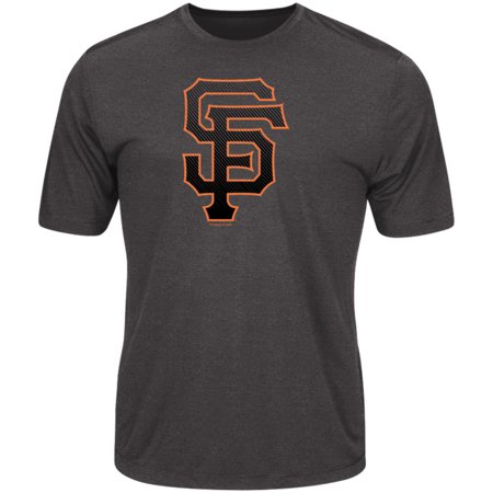 Men's Majestic Heathered Charcoal San Francisco Giants Logo Statement (Best Goodwill In Sf)