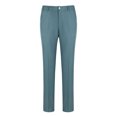 thumbnail image 4 of AZoiNM Women's 2 Piece Pant Suit Set Business Casual One Button Blazer and Trousers Slim Fit Professional Office Outfit, 4 of 9