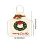 thumbnail image 3 of Delantal Navideño para Mujeres, Padres E Hijos | Babero de Cocina de Poliéster Multicolor | Tamaño Grande (75 X 65 Cm) | Ropa Protectora para Cocinar, Hornear, Barbacoa y Manualidades | Regalo para L, 3 of 6