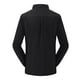 thumbnail image 3 of Blusa y camisa de manga larga con cuello vuelto para hombre, estilo casual, color liso, bolsillos cargo, botones y cremallera, blusa de manga larga con cuello vuelto, blusa de poliéster para hombre, 3 of 3