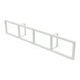 thumbnail image 5 of 34 Inch Wall Mount Media Storage Rack, CD DVD Cube Organizer Metal Shelf, 5 of 12