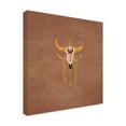 thumbnail image 4 of Trademark Fine Art Emel Tunaboylu  Skull01 Horizontal Canvas Wall Art, 4 of 4