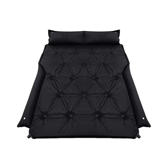 Colchón de aire automático multiusos SUV, almohadilla de dormir autoinflable, medida de 71x41x5 pulgadas para tienda de campaña, resistente al agua y Negro Sunnimix Almohadilla para dormir