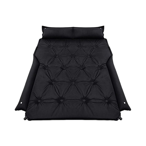 Colchón de aire automático multiusos SUV, almohadilla de dormir autoinflable, medida de 71x41x5 pulgadas para tienda de campaña, resistente al agua y Negro SM SunniMix Almohadilla para dormir