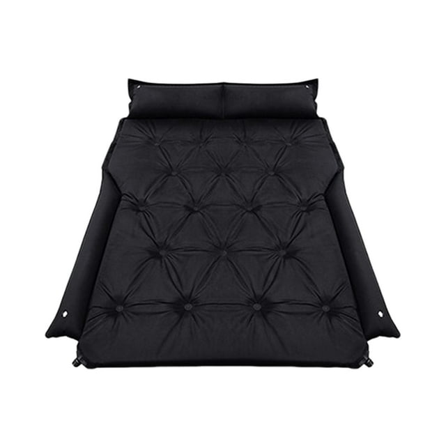 Colchón de aire automático multiusos SUV, almohadilla de dormir autoinflable, medida de 71x41x5 pulgadas para tienda de campaña, resistente al agua y Negro Sunnimix Almohadilla para dormir