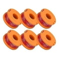 thumbnail image 1 of Carrete de repuesto para recortadora Worx, carrete de hilo para recortadora con forma aerodinámica, sistema de alimentación automático para un uso sin esfuerzo, nailon de poliamida duradero para una, 1 of 6