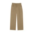 thumbnail image 6 of REALiKUN Women Linen Pants Wide Leg Casual Palazzo Pants Cotton Linen Lounge Beach Summer Pants with Pockets, 6 of 6