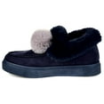 thumbnail image 4 of Journee Collection Womens Sunset Faux Fur Lined Comfort Moccasin Slippers, 4 of 8