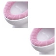 thumbnail image 3 of Bearachild 2020 nueva cómoda cubierta de asiento de inodoro de terciopelo Coral para baño, cubierta de inodoro de invierno, alfombrilla lavable para Type3 NO3 Bearachild CBP054622, 3 of 4