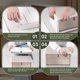 thumbnail image 4 of Contenedores de almacenamiento de pl&aacute;stico apilables de 4 niveles con tapa y ruedas,Caja de Almacenamiento de Pl&aacute;stico Plegable,Organizador de Coche de Pl&aacute;stico,para O, 4 of 9