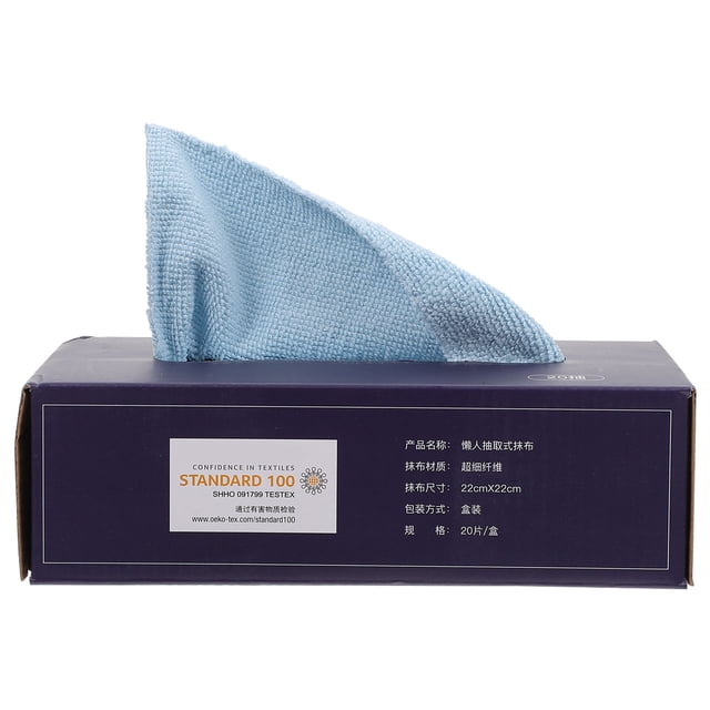 unbranded 20Ud Paños Multiusos Para Cocina Azul Limpieza Fácil Sin Ni Desgaste