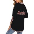 thumbnail image 6 of Grosy Embroidered Tops for Women Long Sleeve V Neck Plus Size Boho Mexican Style Blouse Peasant Tops Women T Shirts Casual Tee Ladies Tunics-3XL/Black/101/G, 6 of 8