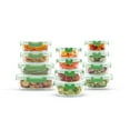 thumbnail image 3 of JoyJolt 24 Piece Glass Storage Container Set - Food Containers with Leakproof Lid - Meal Prep Jars, 3 of 7
