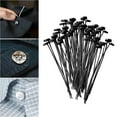 thumbnail image 3 of yuksok Button Repair Fixed Convenient Needleless Button Sew Accessories Black 60pcs, 3 of 9