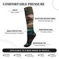 thumbnail image 2 of Sikiie Realistic Colorful Chameleon 1 Pairs Compression Socks for Men and Women 15-20 mmHg Running Support Socks, 2 of 7