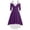 Purple, variant on qelini Off the Shoulder Dresses for Women Christmas Long Sleeve Solid Boat Neck Dress Dressy Elegant Dresses