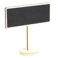 thumbnail image 3 of 20Pcs Wooden Mini Blackboard Sign Message Board Plant Label for Garden Wedding Decoration, 3 of 10