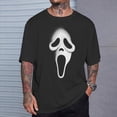 thumbnail image 2 of Spooky Scary Ghost Face Horror Party Mask Halloween Costume TShirt, 2 of 6
