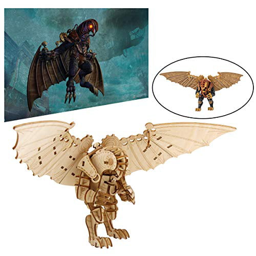 Bioshock Infinite Songbird Poster And 3d Wood Model Kit Build Paint And Collect Your Own Wooden Model Great For Teens And Adults17 9 3 4 Walmart Com Walmart Com