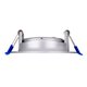 thumbnail image 2 of Estevez Luminario LED dirigible para empotrar en techo con Switch CCT, Modelo Dots CCT, Color Plata, 2 of 10