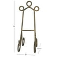 thumbnail image 4 of DecMode Iron Rustic Traditional Easel 7"W x 16"H, Features Looped Top Design and Curved Base, 4 of 10