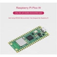 thumbnail image 2 of Pre-Soldered Pico W Microcontroller Board Basic Kit,Built-in WiFi,Supports 2.4/5 GHZ Wi-Fi 4,Based On RP2040 Dual-Core Processor, 2 of 4