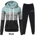 thumbnail image 3 of Ensemble de Survêtement Décontracté pour Femmes, Ensemble Deux Pièces, Sweat à Capuche (Rose, 2TG), 3 of 4